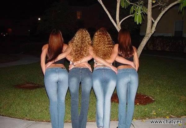 Fotos de chicas con pantalones ajustados