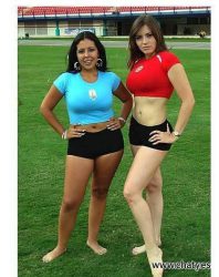 Animadoras sexys, porristas putas y buenorras