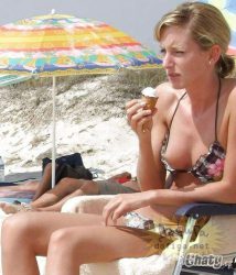 Descuidos hot en la playa