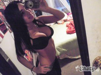 Selfie hot en el espejo