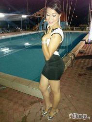 Minifalda entallada de latina