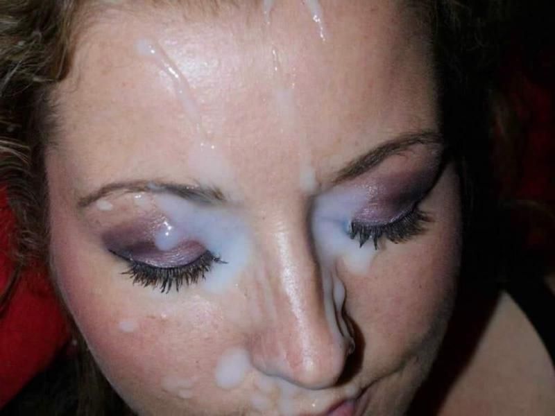 el semen le arruinó el maquillaje